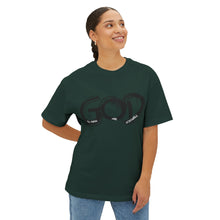 Load image into Gallery viewer, God Graphic Tee — "Within God All Things Are Possible" Oversized Boxy Shirt