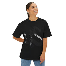 Load image into Gallery viewer, Oversized Boxy Tee — "Within Us All Things Are Probable" Graphic