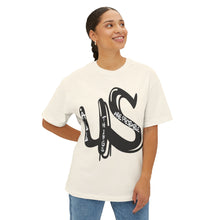 Load image into Gallery viewer, Oversized Boxy Tee — "Within Us All Things Are Probable" Graphic