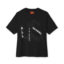 Load image into Gallery viewer, Oversized Boxy Tee — "Within Us All Things Are Probable" Graphic