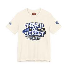Load image into Gallery viewer, Trap & Street Graphic Tee — "Started Before the Shot on the Block" Urban Streetwear T‑Shirt