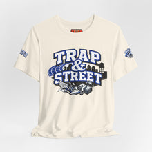 Load image into Gallery viewer, Trap & Street Graphic Tee — "Started Before the Shot on the Block" Urban Streetwear T‑Shirt