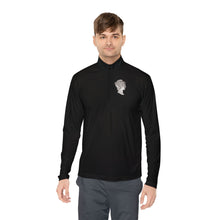 Load image into Gallery viewer, Quarter-Zip Pullover — 'One Dime' Vintage Coin Chest Logo