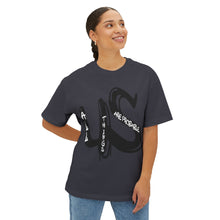 Load image into Gallery viewer, Oversized Boxy Tee — "Within Us All Things Are Probable" Graphic