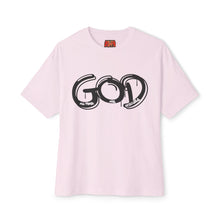 Load image into Gallery viewer, God Graphic Tee — "Within God All Things Are Possible" Oversized Boxy Shirt