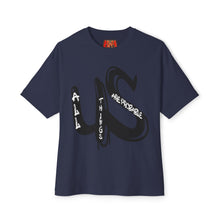 Load image into Gallery viewer, Oversized Boxy Tee — "Within Us All Things Are Probable" Graphic
