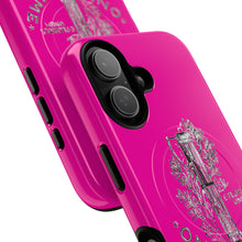 Load image into Gallery viewer, Tough Magnetic Case — Pink 'One Dime' Crystal Gun Design