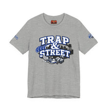 Load image into Gallery viewer, Trap & Street Graphic Tee — "Started Before the Shot on the Block" Urban Streetwear T‑Shirt