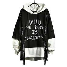 Load image into Gallery viewer, Fashion Hoodie Men Casual Letter Printing Crewneck Lounge Wear Streetwear Spring Summer Thin Hoodie Hip Hop Men Anime Clothing