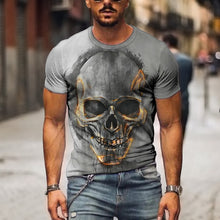 Load image into Gallery viewer, Hip Hop Black Soul Street Men's T-shirt Ghost Claw Harajuku Summer Short Sleeve 3D Printing Fashion Loose Top корейская одежда