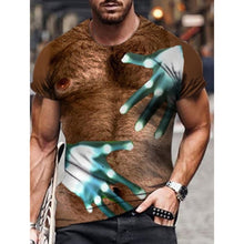 Load image into Gallery viewer, Hip Hop Black Soul Street Men's T-shirt Ghost Claw Harajuku Summer Short Sleeve 3D Printing Fashion Loose Top корейская одежда