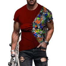 Load image into Gallery viewer, Hip Hop Black Soul Street Men's T-shirt Ghost Claw Harajuku Summer Short Sleeve 3D Printing Fashion Loose Top корейская одежда