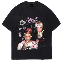 Load image into Gallery viewer, Tupac 2pac T Shirt Travis Scott Eminem LiL Peep Asap Rocky Jay-z Hip Hop T-shirt Streetwear Tee Shirt