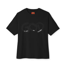 Load image into Gallery viewer, God Graphic Tee — "Within God All Things Are Possible" Oversized Boxy Shirt
