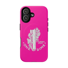 Load image into Gallery viewer, Tough Magnetic Case — Pink One Dime Coin Design Magnetic Phone Case
