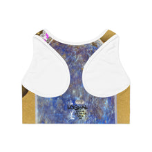Load image into Gallery viewer, Mercury Dime Gold Sports Bra , Compression Fit
