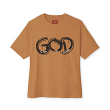 Load image into Gallery viewer, God Graphic Tee — "Within God All Things Are Possible" Oversized Boxy Shirt
