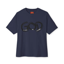 Load image into Gallery viewer, God Graphic Tee — "Within God All Things Are Possible" Oversized Boxy Shirt
