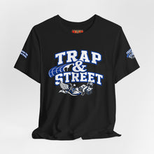 Load image into Gallery viewer, Trap &amp; Street Graphic Tee — "Started Before the Shot on the Block" Urban Streetwear T‑Shirt
