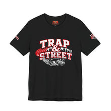 Load image into Gallery viewer, Trap &amp; Street Graphic Tee — "Started Before the Shot on the Block" Urban Streetwear T‑Shirt
