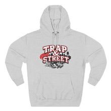 Load image into Gallery viewer, Trap &amp; Street Fleece Hoodie — "Started Before The Shot On The Block" Urban Pullover
