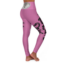 Load image into Gallery viewer, Mercury Dime 400 Degrees Graffiti Pink Yoga Leggings
