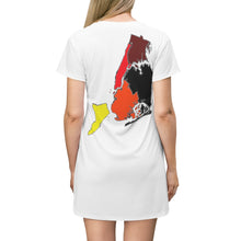 Load image into Gallery viewer, Greenting Ready T-Shirt Dress
