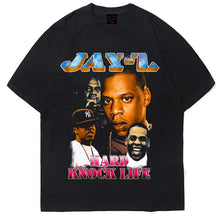 Load image into Gallery viewer, 2022 New Men T Shirt Hip Hop Streetwear Tops Rap Star Tupac Print Tshirt Casual Cotton Plus Size Short Sleeve Oversized T Shirts
