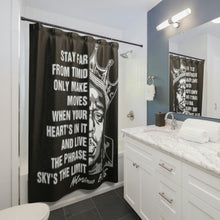 Load image into Gallery viewer, Sky's the limit Shower Curtains
