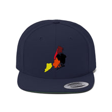 Load image into Gallery viewer, Hip Hop Nationalism™ Birthplace Snapback Flat Bill Hat
