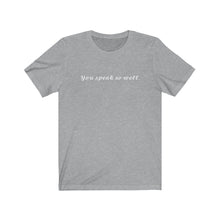 Load image into Gallery viewer, You Speak So Well. Hip Hop Nationalism™ Sleeve Tee
