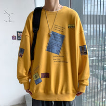 Load image into Gallery viewer, Autumn Spring 2022 Hoodies Sweatshirt Men's White Loose Hip Hop Punk Pullover Streetwear Casual Fashion Clothes OVERSize 5XL
