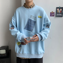 Load image into Gallery viewer, Autumn Spring 2022 Hoodies Sweatshirt Men's White Loose Hip Hop Punk Pullover Streetwear Casual Fashion Clothes OVERSize 5XL

