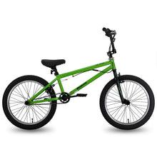 Load image into Gallery viewer, HILAND 10 Color&amp;Series 20'' BMX Bike Freestyle Steel Bicycle Bike Double Caliper Brake Show Bike Stunt Acrobatic Bike
