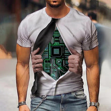 Load image into Gallery viewer, Hip Hop Black Soul Street Men's T-shirt Ghost Claw Harajuku Summer Short Sleeve 3D Printing Fashion Loose Top корейская одежда
