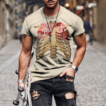 Load image into Gallery viewer, Hip Hop Black Soul Street Men's T-shirt Ghost Claw Harajuku Summer Short Sleeve 3D Printing Fashion Loose Top корейская одежда
