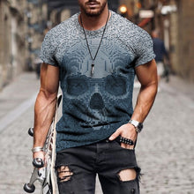 Load image into Gallery viewer, Hip Hop Black Soul Street Men's T-shirt Ghost Claw Harajuku Summer Short Sleeve 3D Printing Fashion Loose Top корейская одежда

