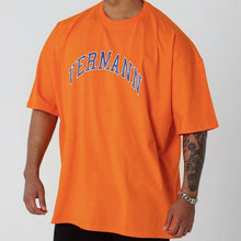 Load image into Gallery viewer, New Men Oversized Fitness T Shirt Outdoor Hip Hop Streetwear Loose Gym Clothing Half Sleeve Bodybuilding Short Sleeves Tees Tops
