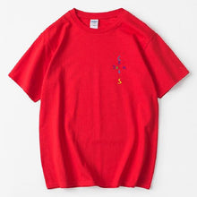 Load image into Gallery viewer, Rapper Travis Scott Cactus Jack Rainbow Alphabet Print T-Shirt Hip Hop Quality Cotton Short Sleeves Men Wome Oversized Tops
