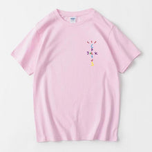 Load image into Gallery viewer, Rapper Travis Scott Cactus Jack Rainbow Alphabet Print T-Shirt Hip Hop Quality Cotton Short Sleeves Men Wome Oversized Tops
