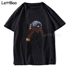 Load image into Gallery viewer, Tupac 2pac Hip Hop Funny T-shirt T Shirt Men Vintage Graphic Novelty Streetwear T Shirt Punk Custom Summer Japanese Kpop Clothes
