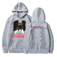 Load image into Gallery viewer, Vintage 2005 Kanye West Late Registration Tour Hoodie Graphic Hip Hop Harajuku Sweatshirts Unisex Pullover Male Streetwear

