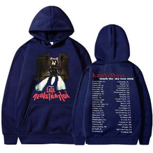 Load image into Gallery viewer, Vintage 2005 Kanye West Late Registration Tour Hoodie Graphic Hip Hop Harajuku Sweatshirts Unisex Pullover Male Streetwear
