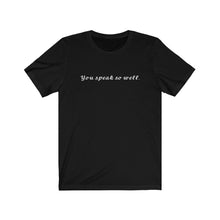 Load image into Gallery viewer, You Speak So Well. Hip Hop Nationalism™ Sleeve Tee
